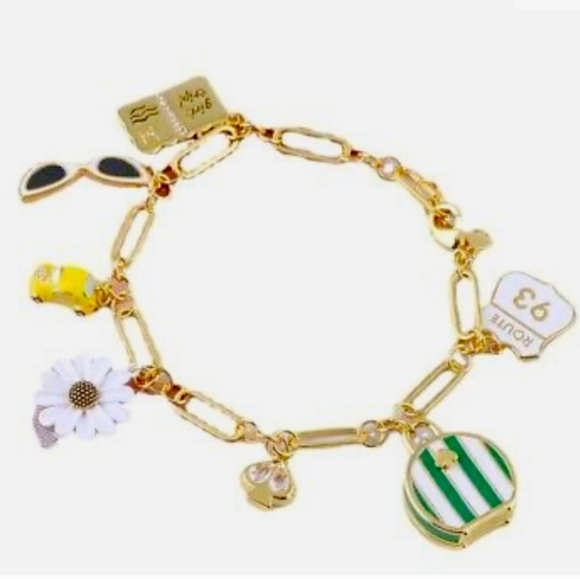 🔹️Kate spade 🔹️Off We Go Travel Charm Bracelet, Multi - Picture 4 of 9